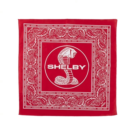 Red Shelby Bandana | Decorative Pattern | Shelby Store