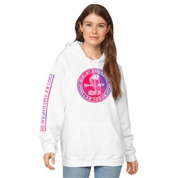 Shelby American Las Vegas Ladies Hoody - White