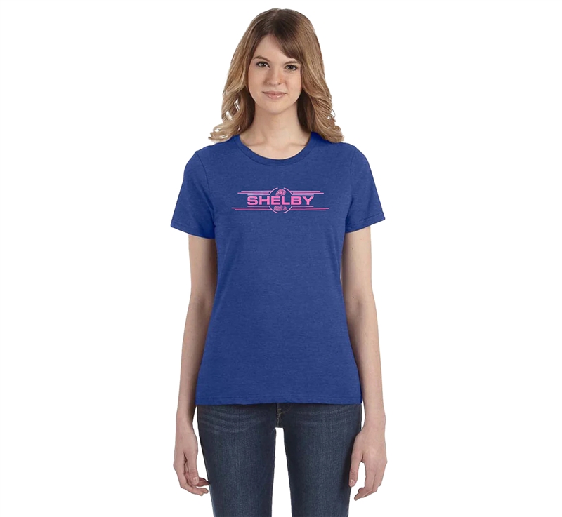 Shelby Ladies Circle Tee - Deep Royal