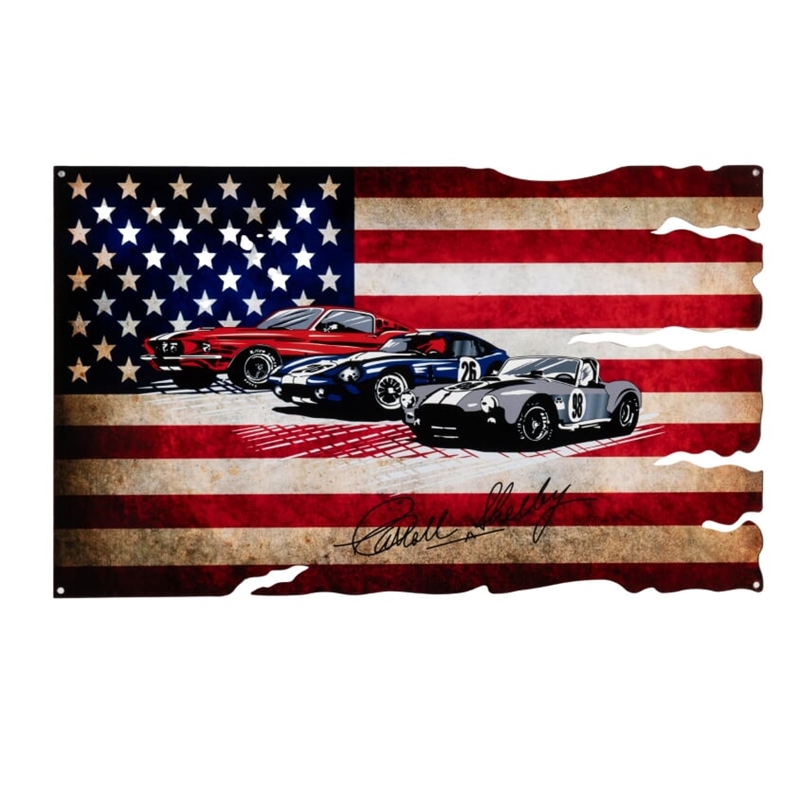 American deals car flag