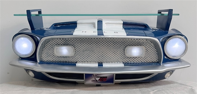 1968 Shelby GT500KR 3D Wall Shelf - Kona Blue