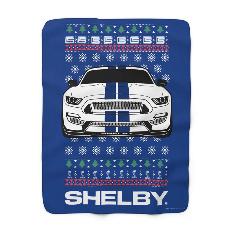 Shelby  Christmas  Sherpa  Blanket