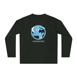 Team Shelby Cobra Circle Personalized Performance Long Sleeve T-Shirt   CHOOSE FROM MULTIPLE COLORS