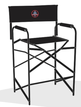 Shelby Tall Director's Chair- Cobra Circle