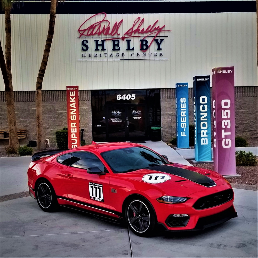 Shelby Race Inspired Number Decals 2 Blocks and 1 Round