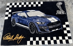 Shelby Custom Car Fine Rug- Rectangle 6' x 4'