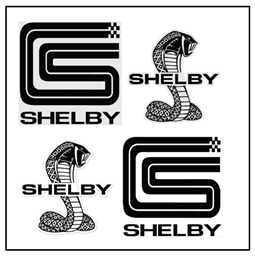 7" Shelby Window Cling Decal - (Select from different options)