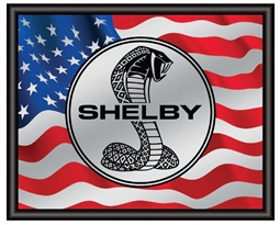 Shelby Americana Illuminated  Mirror - 19" x 23"