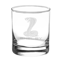 Shelby Engraved Short Beverage Glass 11oz - (4 Pack)