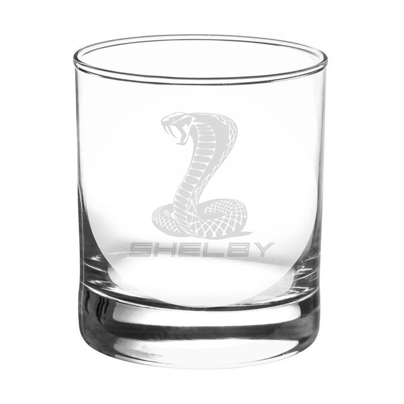 Shelby Engraved Short Beverage Glass 11oz - (4 Pack)