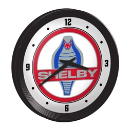 Shelby Cobra Ribbed Frame Wall Clock