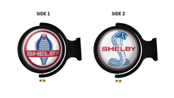 Shelby Rotating Lighted Wall Sign