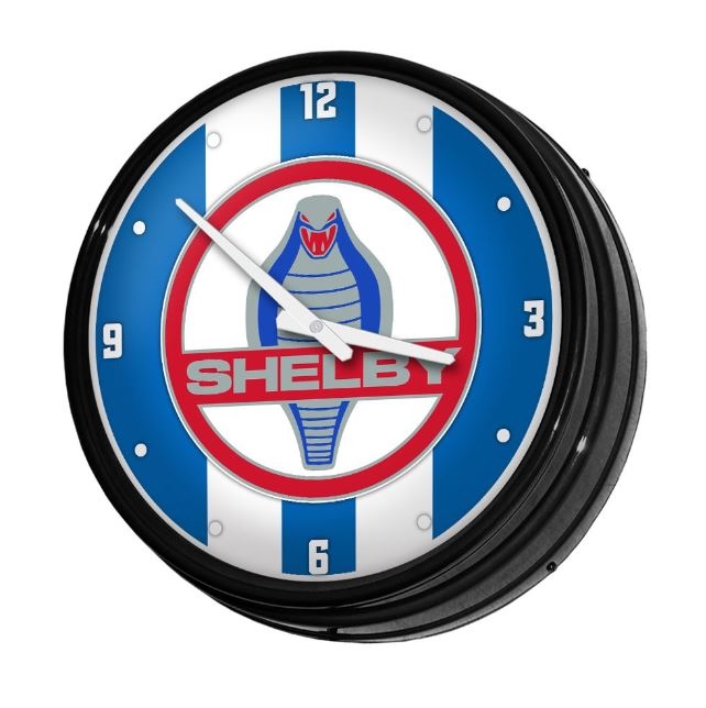 Shelby Cobra Stripe Retro Wall Clock