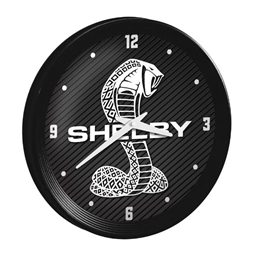 Shelby Snake Ribbed Frame Wall Clock